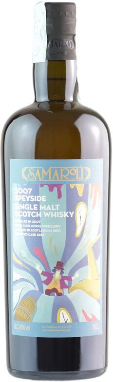 Samaroli Whisky Speyside Single Malt Glen Moray 2007