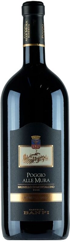 Banfi Castello  Brunello di Montalcino Poggio alle Mura Riserva Magnum 2010