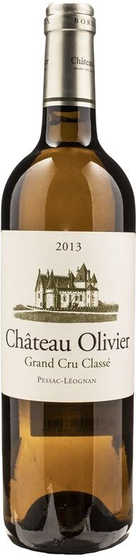 Chateau Olivier Pessac Leognan Blanc Grand Cru Classé 2013