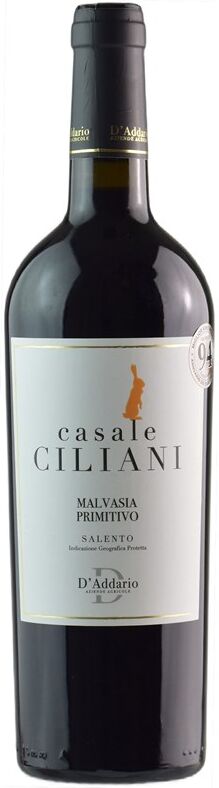 D'Addario Malvasia-Primitivo Casale Ciliani 2019