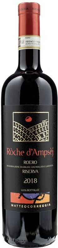 Matteo Correggia Roero Roche d'Ampsej Riserva 2018