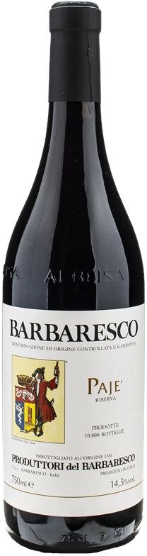 Produttori del Barbaresco Barbaresco Pajè Riserva 2019