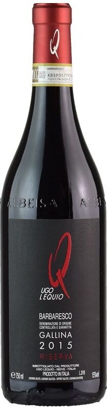 Ugo Lequio Barbaresco Gallina Riserva 2015