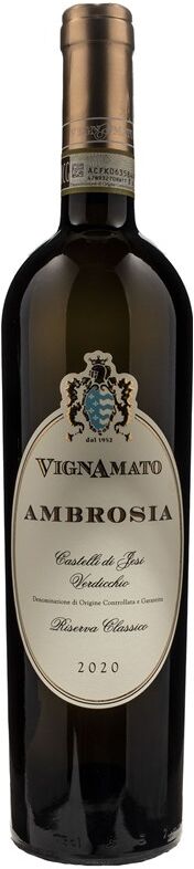 Vignamato Verdicchio Castelli Jesi Ambrosia Classico Riserva 2020