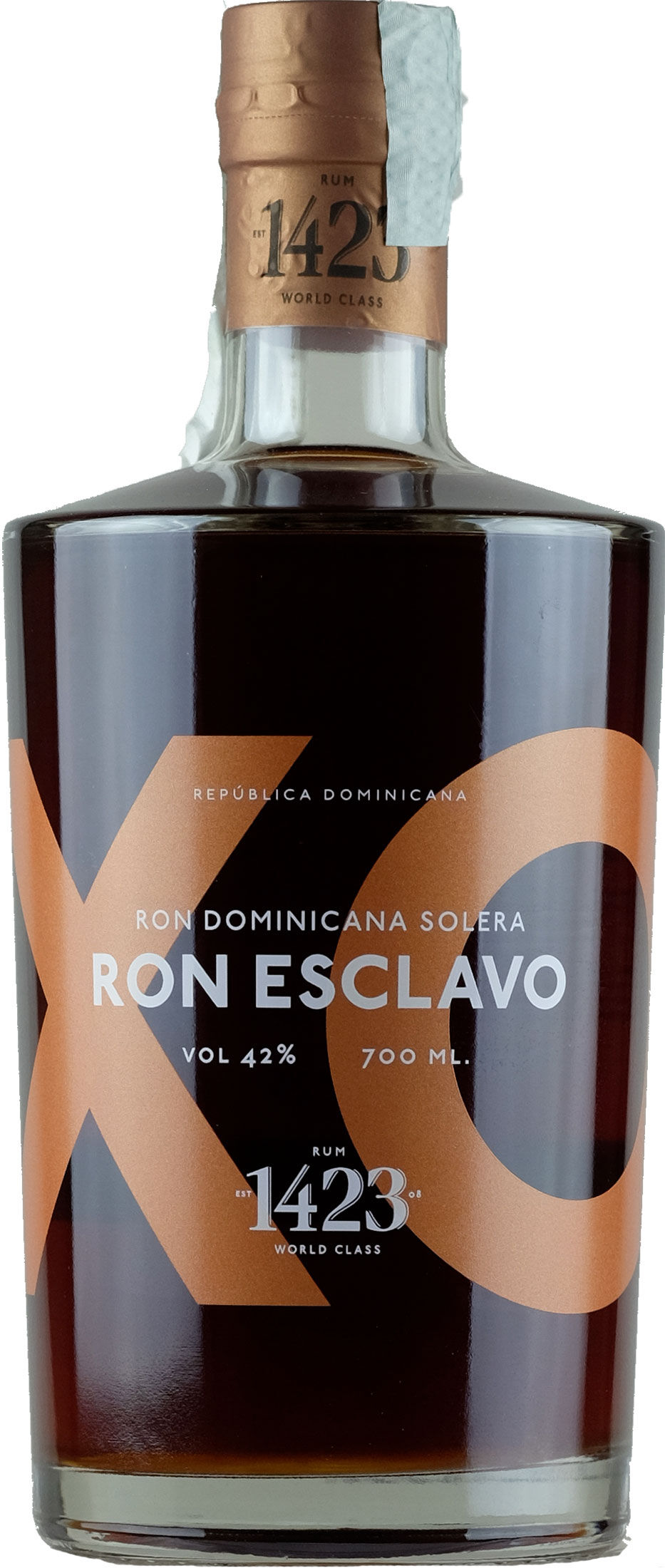 Rum 1423 World Class Ron Dominicano 1423 Ron Esclavo XO