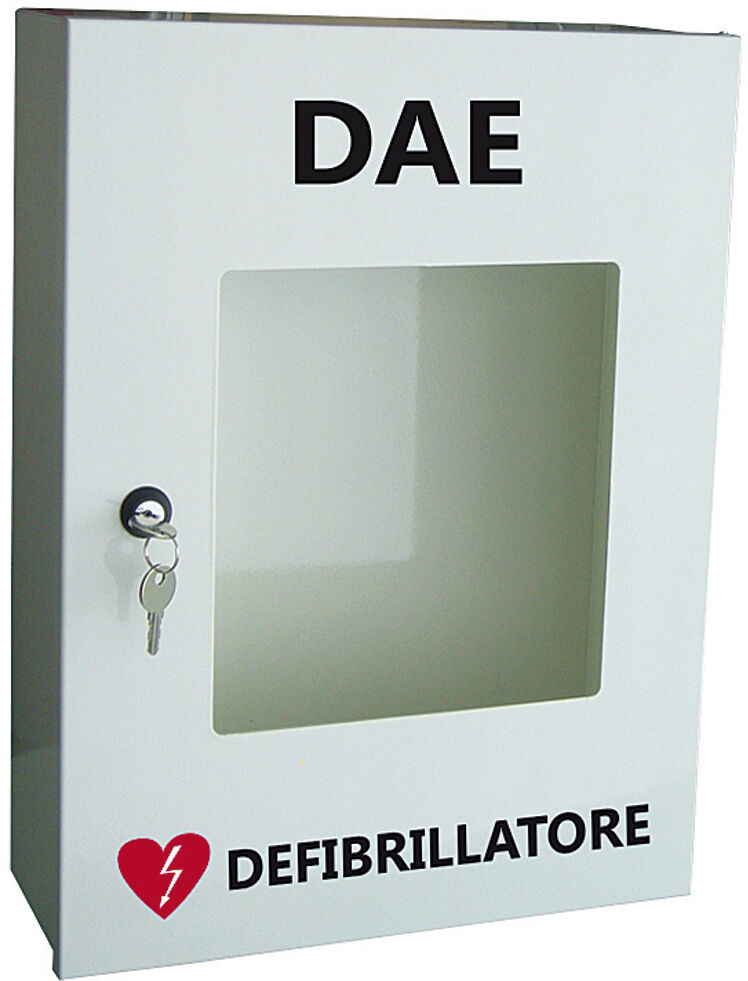 Armadio In Metallo Per Defibrillatore Armadio In Metallo Per Defibrillatore