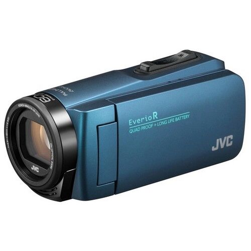 JVC Videocamera JVC Palmare GZ-R495AEU Blue + SD Card