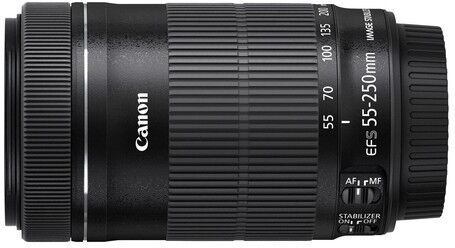 Canon Obiettivo Reflex Canon EF-S 55-250mm f/4-5.6 IS STM Canon Obiettivo Reflex Canon EF-S 55-250mm f/4-5.6 IS STM