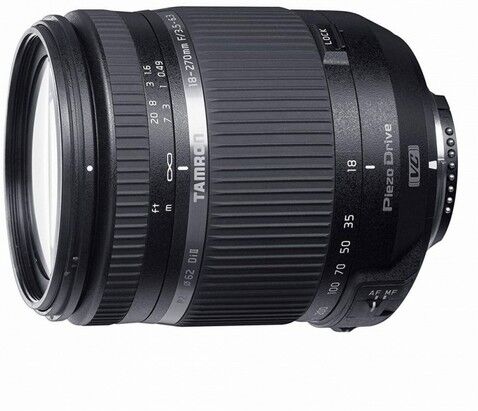 Tamron Obiettivo Reflex Tamron 18-270mm F/3.5-6.3 Di II VC PZD Nikon F Tamron Obiettivo Reflex Tamron 18-270mm F/3.5-6.3 Di II VC PZD Nikon F