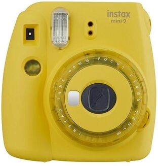 Fujifilm Fotocamera Istantanea Fujifilm Instax Mini 9 Clear Yellow Fujifilm Fotocamera Istantanea Fujifilm Instax Mini 9 Clear Yellow