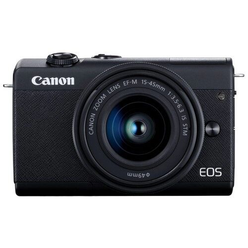 Canon Fotocamera Mirrorless Canon EOS M200 + Obiettivo 15-45mm IS STM Black