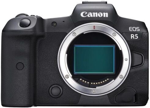 Canon Fotocamera Mirrorless Canon EOS R5 Body Black - Prodotto in Italiano