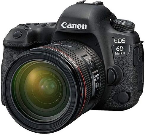 Canon Fotocamera Reflex Canon EOS 6D Mark II + Obiettivo 24-70mm F4 IS USM -