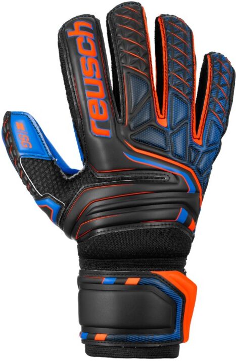 Reusch Guanti Calcio Attrakt Sg Etra Fs Nero Arancio Uomo 9 / L Reusch Guanti Calcio Attrakt Sg Etra Fs Nero Arancio Uomo 9 / L