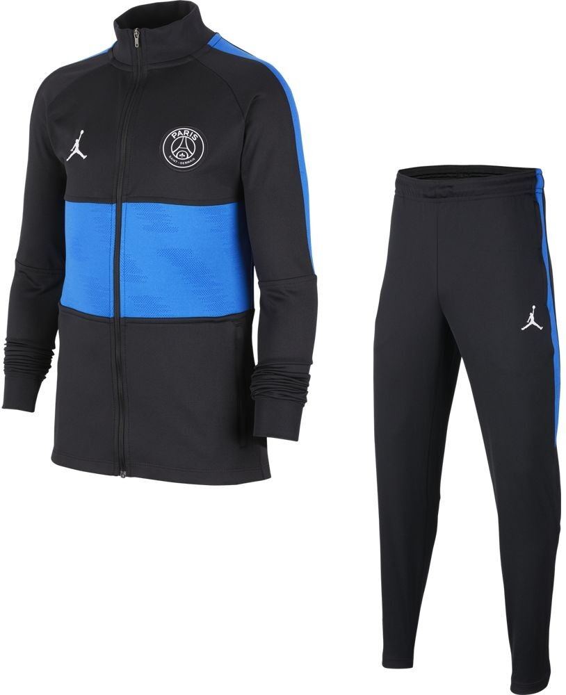 Nike Tuta Calcio Psg Dry Strike Jordan Nero Blu Bambino S Nike Tuta Calcio Psg Dry Strike Jordan Nero Blu Bambino S