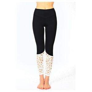 Sara Anversa Leggings Donna Train Bianco M