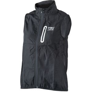 Sportland Gilet Running Marathon Nero Donna L