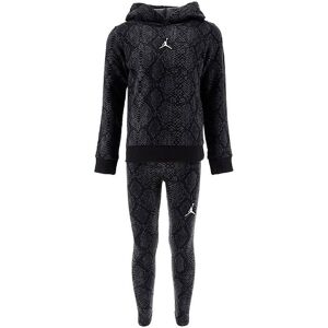 Nike Completo Tuta Jordan Leggings Nero Bambina 6/7 Anni Nike Completo Tuta Jordan Leggings Nero Bambina 6/7 Anni