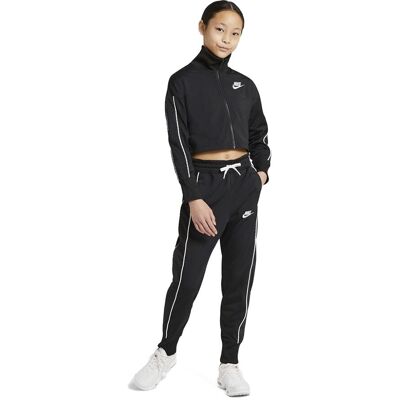 Nike Completo Tuta Nero Ragazza XS Nike Completo Tuta Nero Ragazza XS