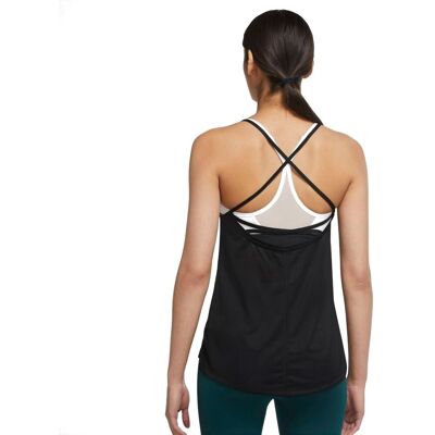 Nike Canotta Breathe Nero Donna M Nike Canotta Breathe Nero Donna M