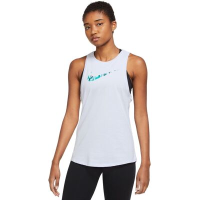 Nike Canotta Palestra Aop Bianco Donna XS Nike Canotta Palestra Aop Bianco Donna XS