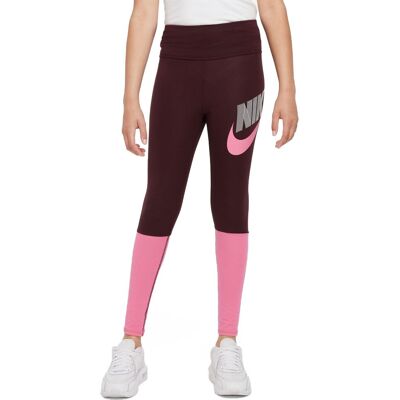 Nike Leggings Sportivi Bicolore Bordeaux Rosa Bambina S Ragazzo Nike Leggings Sportivi Bicolore Bordeaux Rosa Bambina S Ragazzo
