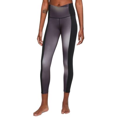 Nike Leggings Sportivi Tight Yoga 7 8 Bordeaux Donna XS Nike Leggings Sportivi Tight Yoga 7 8 Bordeaux Donna XS
