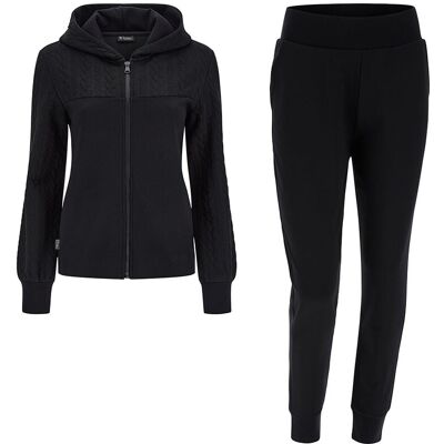Freddy Tuta Sportiva Con Cerniera Piquet Nero Donna XS Freddy Tuta Sportiva Con Cerniera Piquet Nero Donna XS