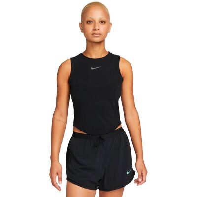 Nike Canotta Running Df Run Dvs Nero Donna M Nike Canotta Running Df Run Dvs Nero Donna M