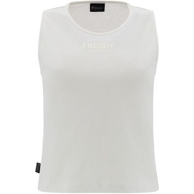 Freddy Top Evolution Bianco Donna S Freddy Top Evolution Bianco Donna S