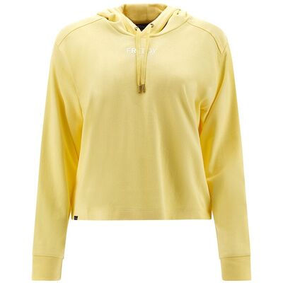 Freddy Felpa Con Cappuccio Evolution Giallo Donna XS Freddy Felpa Con Cappuccio Evolution Giallo Donna XS