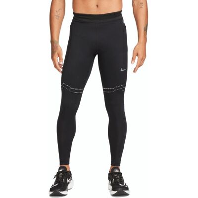 Nike Leggings Running Division Nero Reflective Nero Uomo L Nike Leggings Running Division Nero Reflective Nero Uomo L