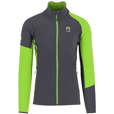 Karpos Fleece Alagna R Fz Grigio Verde Uomo XXL Karpos Fleece Alagna R Fz Grigio Verde Uomo XXL