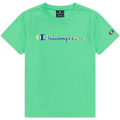 Champion T-Shirt Verde Bambino M Champion T-Shirt Verde Bambino M