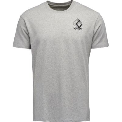 Black Diamond T-Shirt Boulder Grigio Uomo XL Black Diamond T-Shirt Boulder Grigio Uomo XL