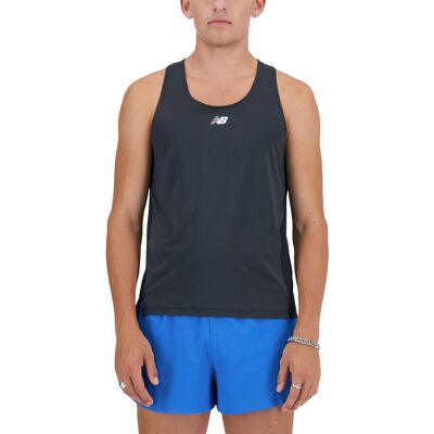 New Balance Canotta Running Athletics Racing Nero Uomo XL New Balance Canotta Running Athletics Racing Nero Uomo XL