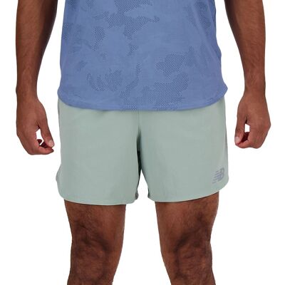 New Balance Pantaloncini Running Impact Run 5" Azzurro Uomo XL New Balance Pantaloncini Running Impact Run 5" Azzurro Uomo XL