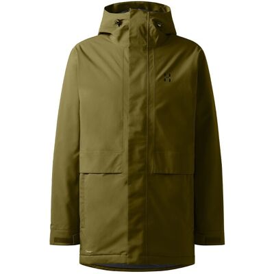 Haglofs Haglöfs Parka Salix Proof Mimic II Olive Verde Uomo S Haglofs Haglöfs Parka Salix Proof Mimic II Olive Verde Uomo S