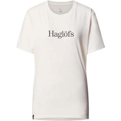 Haglofs T-Shirt Trekking Outsiders Soft Bianco Donna XS Haglofs T-Shirt Trekking Outsiders Soft Bianco Donna XS