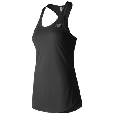 New Balance Tank Rn Accelerate Donna Black XS New Balance Tank Rn Accelerate Donna Black XS