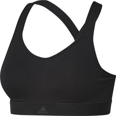 ADIDAS reggiseno sportivo racer nero donna XS ADIDAS reggiseno sportivo racer nero donna XS