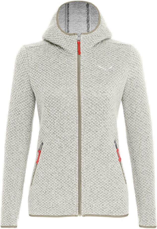 Salewa Giacca Trekking Woolen 2L Bianco Donna EUR 40