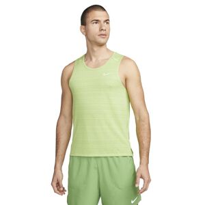 Nike Canotta Running Miler Vivid Verde Reflective Argento Uomo XL