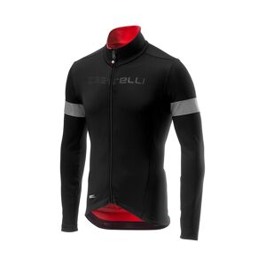 Castelli Maglia Ciclismo Nelmezzo Ros Nero Rosso Uomo XXL