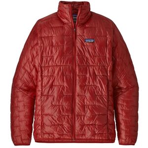 Patagonia Giacca Alpinismo Piuma Micro Puff Rosso Uomo XL