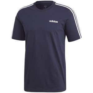 ADIDAS maglietta palestra 3 stripes blu uomo XL