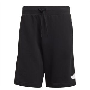 ADIDAS shorts sportivi logo nero uomo L