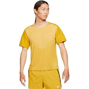 Nike Maglia Running Dvn Tecknit Ultra Giallo Bianco Uomo L