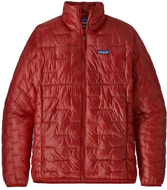 Patagonia Giacca Alpinismo Piuma Micro Puff Rosso Uomo XL