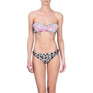 Effek Bikini Fascia Perline Marrone Rosa Donna L